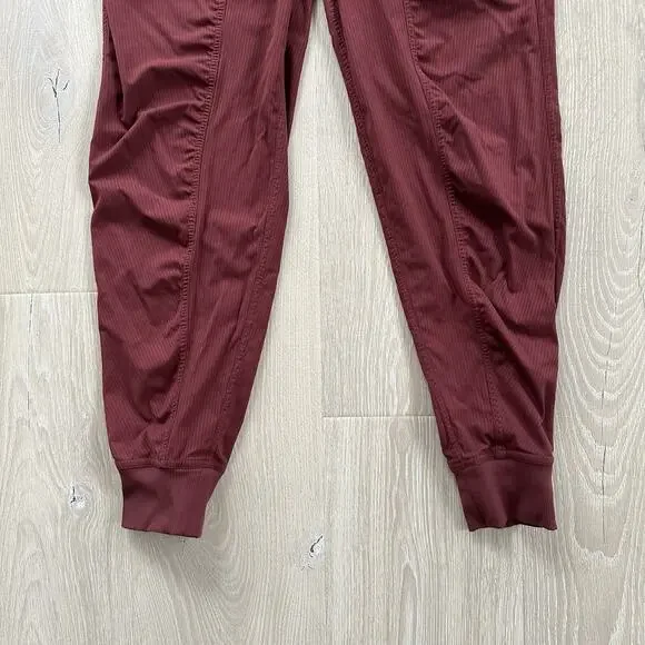 Lululemon Dance Studio Joggers Maroon Deep Rouge Garnet - Picture 4 of 12